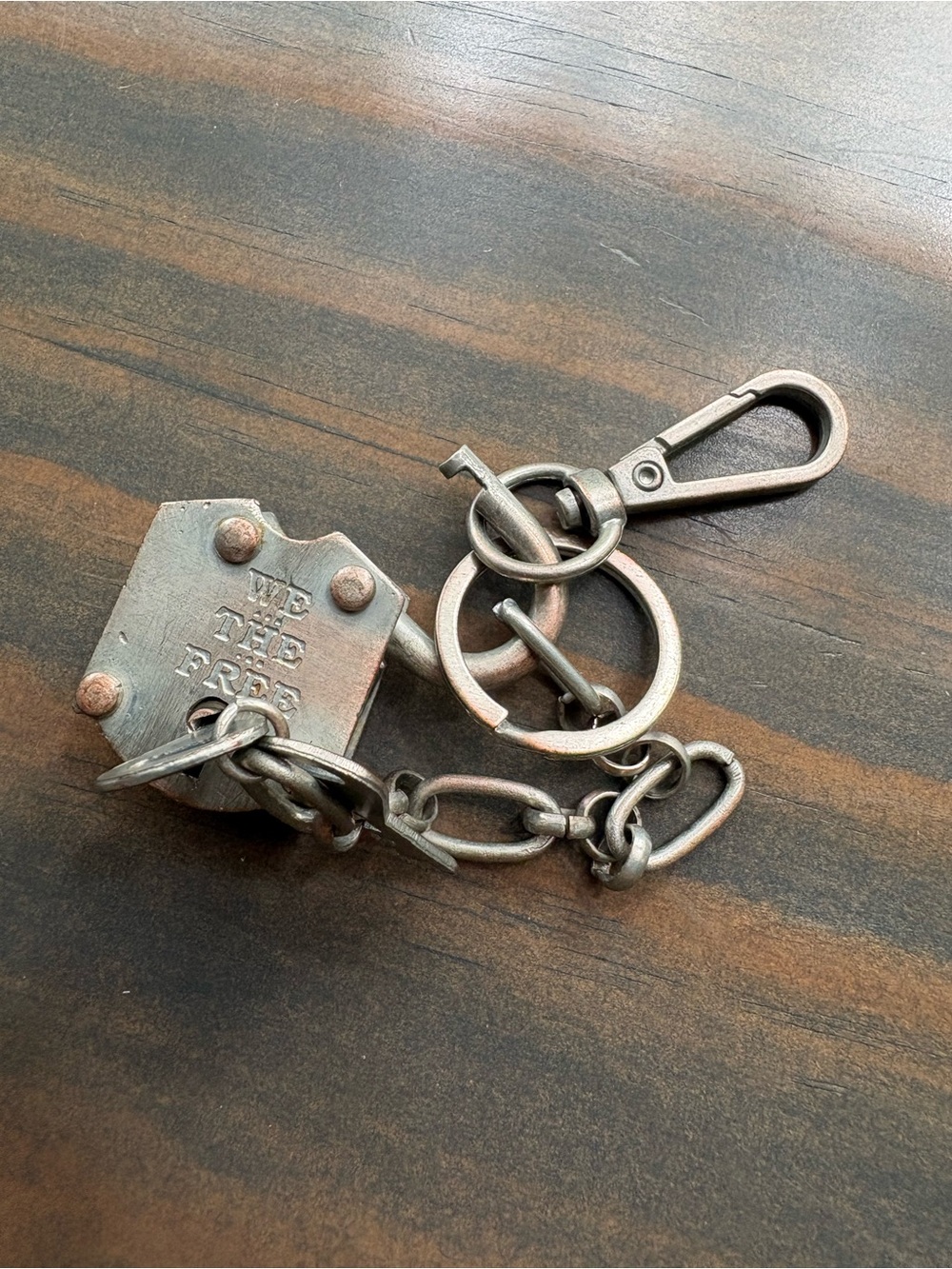 We the Free Lock Keychain 🔥 - Picture 7 of 15